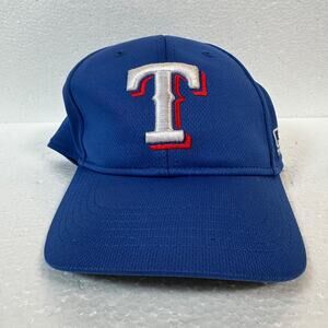 Texas Rangers 44 Ball Cap OC Sports Youth Size Adjustable Blue Baseball MLB Hat